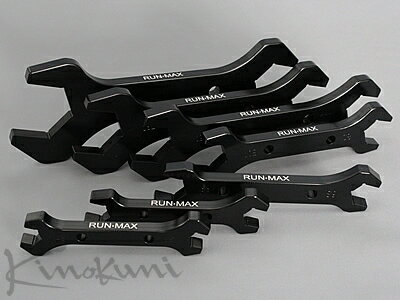 ランマックス ANホースエンドレンチ 両側タイプ サイズ：#08ソケット×#10ナット