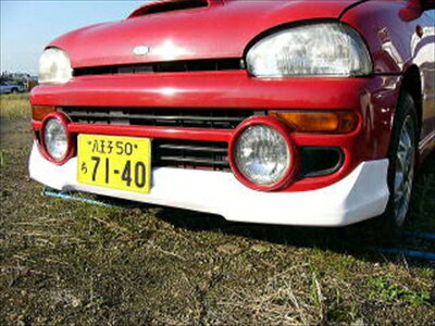 ヴィヴィオ フロントリップスポイラー 塗装取付込