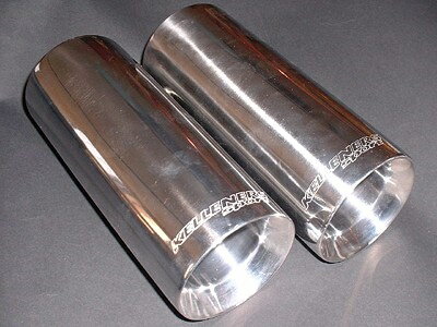 BMW 5Series Kelleners sport Muffler Cutters 76mm X 2 取付込