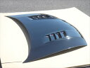 シビック TypeR FD2 ダクト付きボンネット 平織カーボン製 カーボン目不可視タイプ(黒ゲルコート仕上げ)