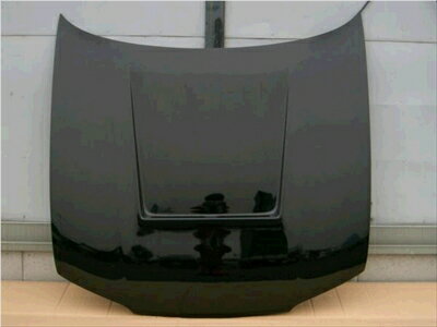 スカイライン ECR33前期 ボンネット FRP 黒ゲルコート仕上げ ウォッシャー穴加工 塗装取付込