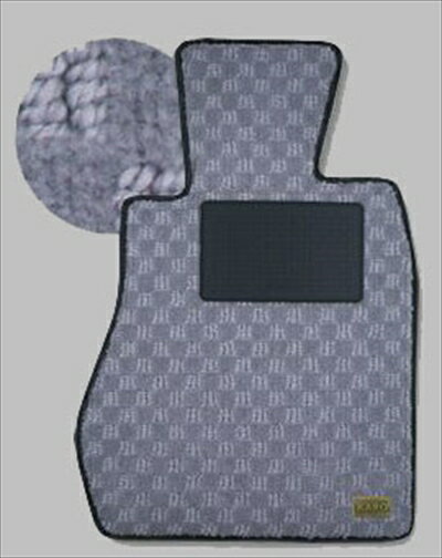 ゼスト JE1/2 フロアマット リア一体物 クエスト クールパープル