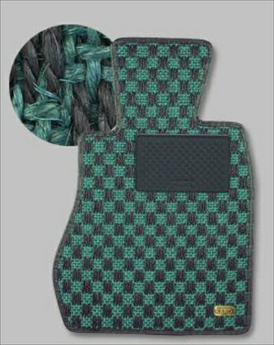 Ferrari 430 スクーデリア 左ハンドル車 フロアマット シザル グリーン/ブラック
