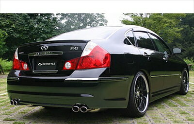 Y50 FUGA EXCLUSIVE リアバンパースポイラー　前期用 塗装済み