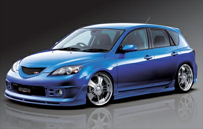 BK5P/EP/3P AXELA SPORT 前期 ISM フロントグリル 塗装済み