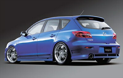 BK5P/EP/3P AXELA SPORT 前期 ISM リアバンパースポイラー 塗装済み