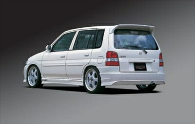 DW3W/5W DEMIO 前期 ISM リアルーフスポイラー 塗装済み