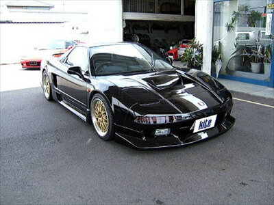 NSX フロントハーフスタイルスポイラー 塗装取付込