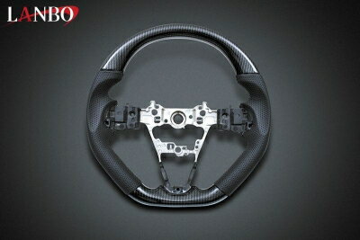 S700/710 ハイゼットデッキバン LANBO オリジナルステアリング ガングリップ カーボン調
