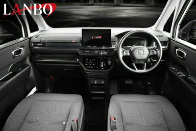 RP6-8 ステップワゴン LANBO 3Dインテリアパネル 3ピースセット カーボン調