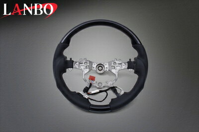 30系 ヴェルファイア 2015.1~2023.6 LANBO オリジナルステアリング ガングリップ ヒーター付き ピアノ..