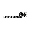 LB-PERFORMANCE 日章 Sticker S Black