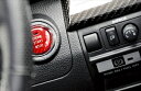 スバル車汎用(BRZは除く) プッシュスターター装着車用 カーボンプッシュスタータースイッチ ブルーカーボン