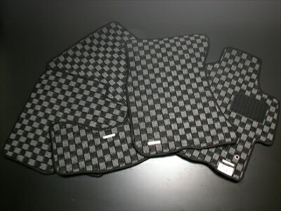 レガシィツーリングワゴン BR フロアマット 5枚セット カラー：グレー x ブラック