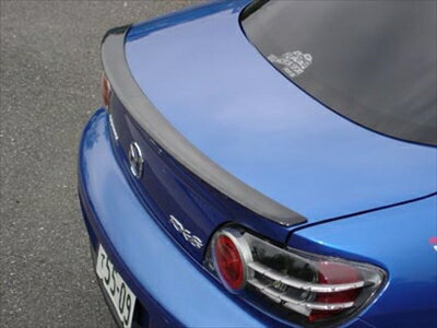 RX-8 SE3P 欧州タイプカーボンリアスポイラー 取付込