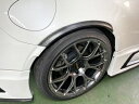 フェンダー メルセデスベンツW204 C63カーボンフロントバンパーサイドベントインサートカバー用 For Mercedes Benz W204 C63 Carbon Front Bumper Side Vent Insert Cover