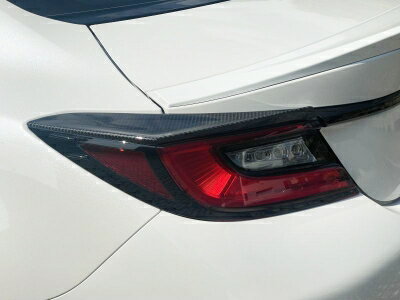 【納期5-6ヵ月前後】ZN8 GR86 ドライカーボン テールスポイラー左右セット メーカー塗装品 クリア