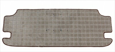 ハイエース 200系 3/4型 トヨタ車体特別架装車専用 パーソナル ラゲッジマット ワッフル/カラー：ブラ..