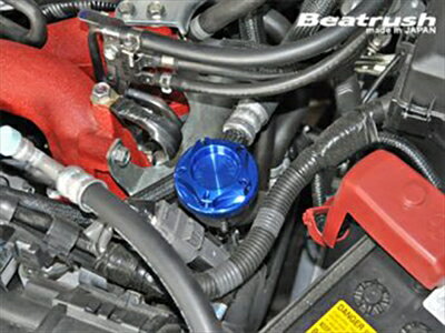 オイルフィラーキャップ・ワンタッチタイプ マツダ車用 ブルー