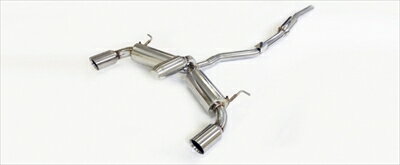 BMW 3 Series F30 LAPTORR EXHAUST SYSTEM 304tb シルバーチタンテール 取付込