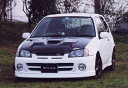 スターレット EP91 後期 フロントリップスポイラー C type 塗装取付込(2)