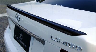 LEXUS LS 40系 前/中期 カーボントランクスポイラー 取付込
