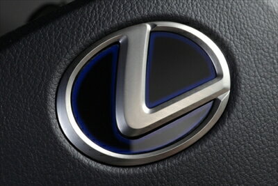 LEXUS GS 10系 LXステアリングエンブレムカラードベース LEXUS Type 2 グラデーション ブルー