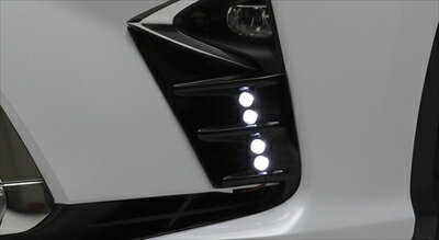 LEXUS RX 20系 前期 LXフォグランプガーニッシュ LED有 塗装済み
