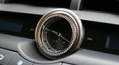 LEXUS NX AGZ10/15 AYZ10/15 NX300h/NX200t (2014.07〜) LXラインストーンリング(アナログクロック用) G-Type カラー：オーロラ