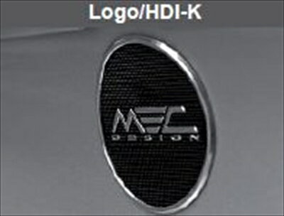 MEC Design embleme black/chrome for trunklid (replaces MB-star)