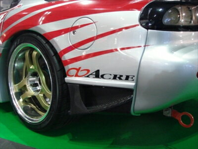 【長納期商品】FD3S リアフェンダーカナード カーボン クリア塗装済み