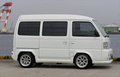 アクティバン HH3 後期 サイドステップ 塗装取付込