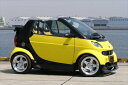 SMART FORTWO COUPE 450(涙目) フロントリップスポイラー typeI 塗装取付込(2)