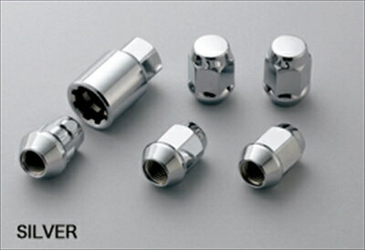 シビック TypeR EURO FN2 ホイールナット テーパータイプ ロックナット付き シルバー