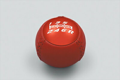 FK8 シビック タイプR レザーシフトノブ/レッド(2)