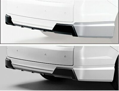 RP6-8 ステップワゴンステップワゴン スパーダ リアアンダースポイラー NH731Pブラック 無限スポーツサ..