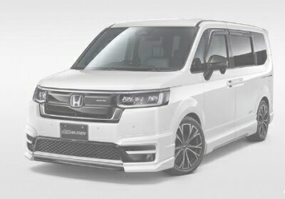 RP6-8 ステップワゴン スタイリングセット NH883Pホワイト　無限スポーツサイレンサー装着車用