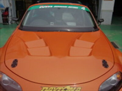 ロードスター NC クーリングボンネットFRP仕様 レインガード込み 素地塗装取付込