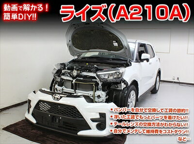 ｢送料無料!!｣ ライズ A210A メンテナンスDVD 内装＆外装のドレスアップ改造 Vol.1 通常版