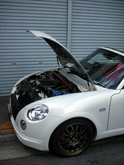 コペン L880K ボンネットダンパー スタンダード ※車検証必要