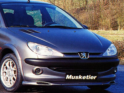 PEUGEOT 206 フロントスポイラー SMALL 素地