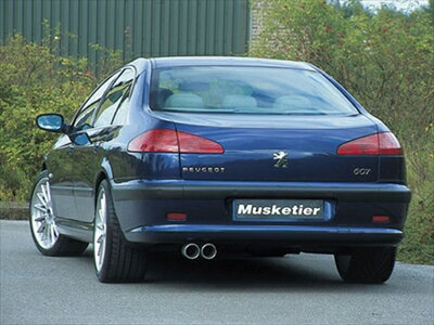 PEUGEOT 607 スポーツサイレンサー 90mmx2
