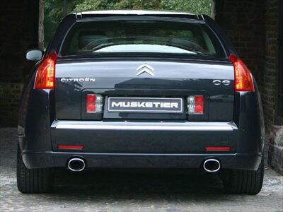 CITROEN C6 リアエプロン スポーツサイレンサー C62002専用 素地 塗装取付込