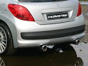 PEUGEOT 207 HB/CC スポーツサイレンサー シングル L/R 101mm