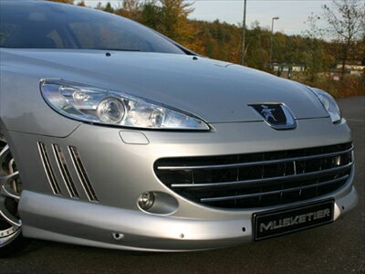PEUGEOT 407 Coupe フロントスポイラー 塗装済