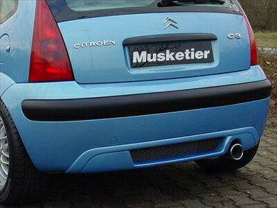 CITROEN C3 スポーツサイレンサーシングル 135x75mm