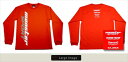 ビッグロゴTシャツ (長袖) カラー:レッド サイズ:L(2)