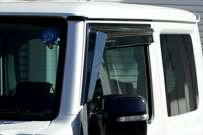 JB74W ジムニーシエラ ウィンドウエアロバイザー