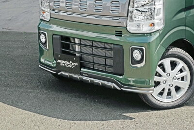 DG17W スクラムワゴン TOUGH フロントアンダーガーニッシュ 素地 塗装取付