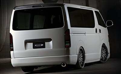 【納期未定】ハイエース 200系 3型 標準ボディ Style S リアバンパー Ver.1